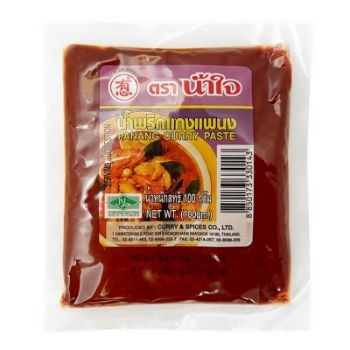 น้ำพริกแกงแพนง ตราน้ำใจ 100 ก. 1 ห่อ thumbnail