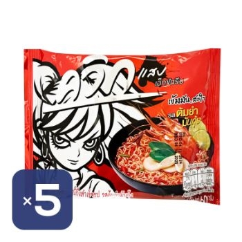 ควิก บะหมี่กึ่งสำเร็จรูป รสต้มยำมันกุ้ง 60 ก. 5 ชิ้น thumbnail