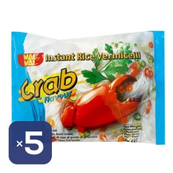 ไวไว เส้นหมี่กึ่งสำเร็จรูปปรุงรส 55 ก. 5 ห่อ, 1 แพค thumbnail